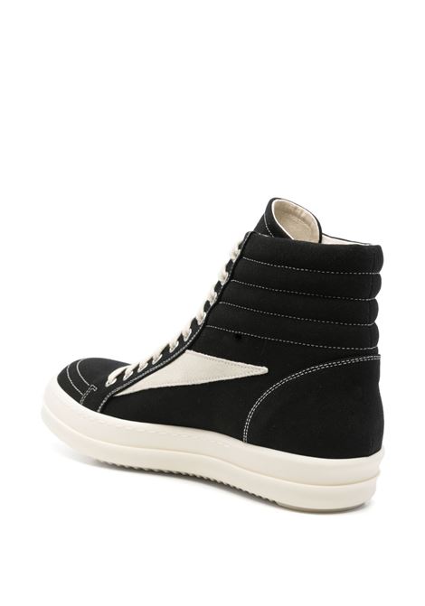 Black Vintage sneakers Rick Owens DRKSHDW - men RICK OWENS DRKSHDW | DU01E3810CVSLVS911